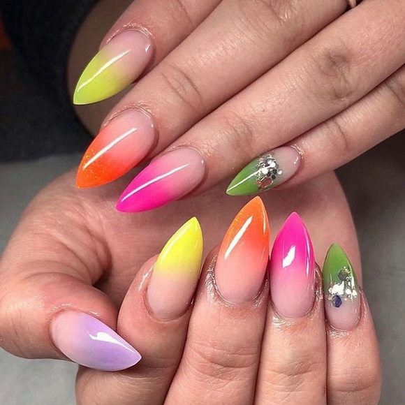 UV Neon Mica Pigment Powders • Multi-Use: Nails, Makeup, Body Art, Arts & Crafts - Picture 5 of 9